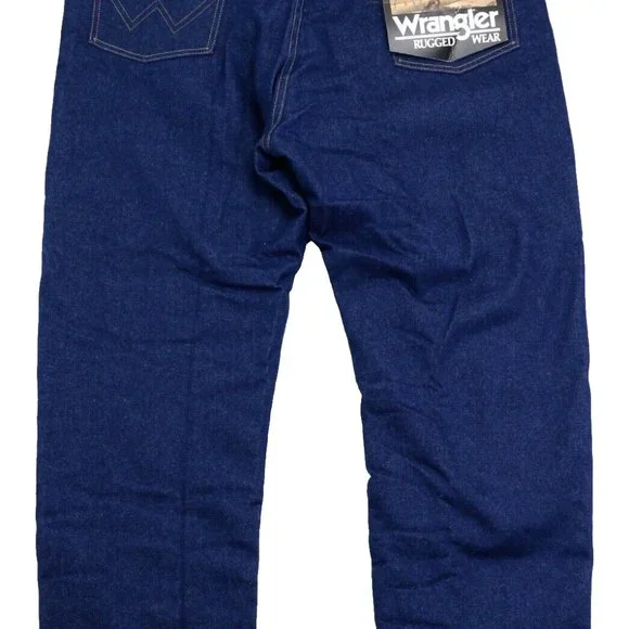 Wrangler W42 L30 Men's Jeans Rugged Wear Woodland Thermal Made in